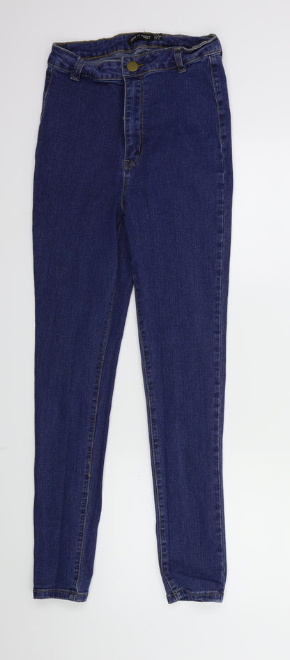 I SAW IT FIRST Womens Blue  Denim Skinny Jeans Size 6 L26 in