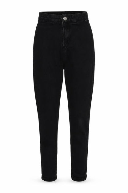 Womens UK Size 6 Denim Wise Regular Fit Skinny Black Jeans