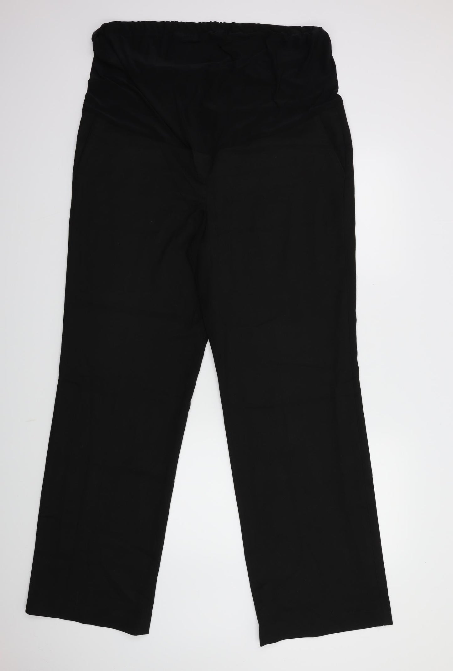 Womens UK Size 40 in Preworn Regular Fit  Black Trousers
