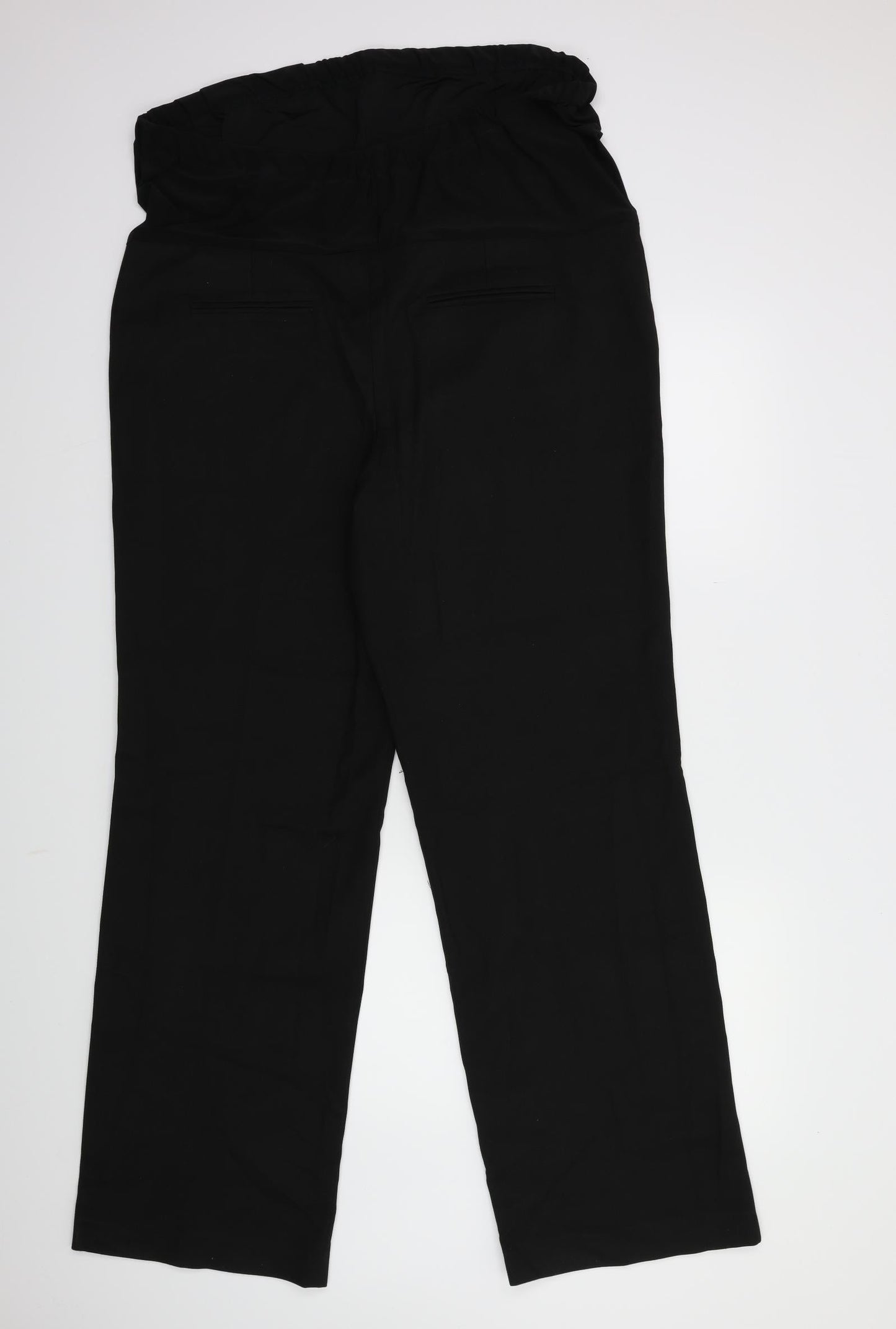Womens UK Size 40 in Preworn Regular Fit  Black Trousers