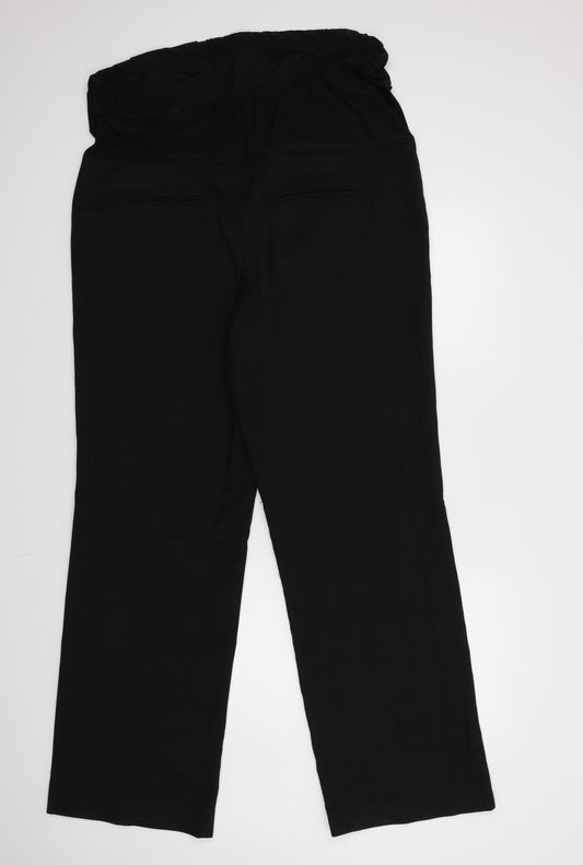 Womens UK Size 40 in Preworn Regular Fit  Black Trousers