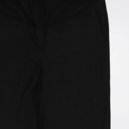 Womens UK Size 40 in Preworn Regular Fit  Black Trousers