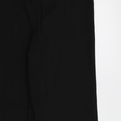 Womens UK Size 40 in Preworn Regular Fit  Black Trousers