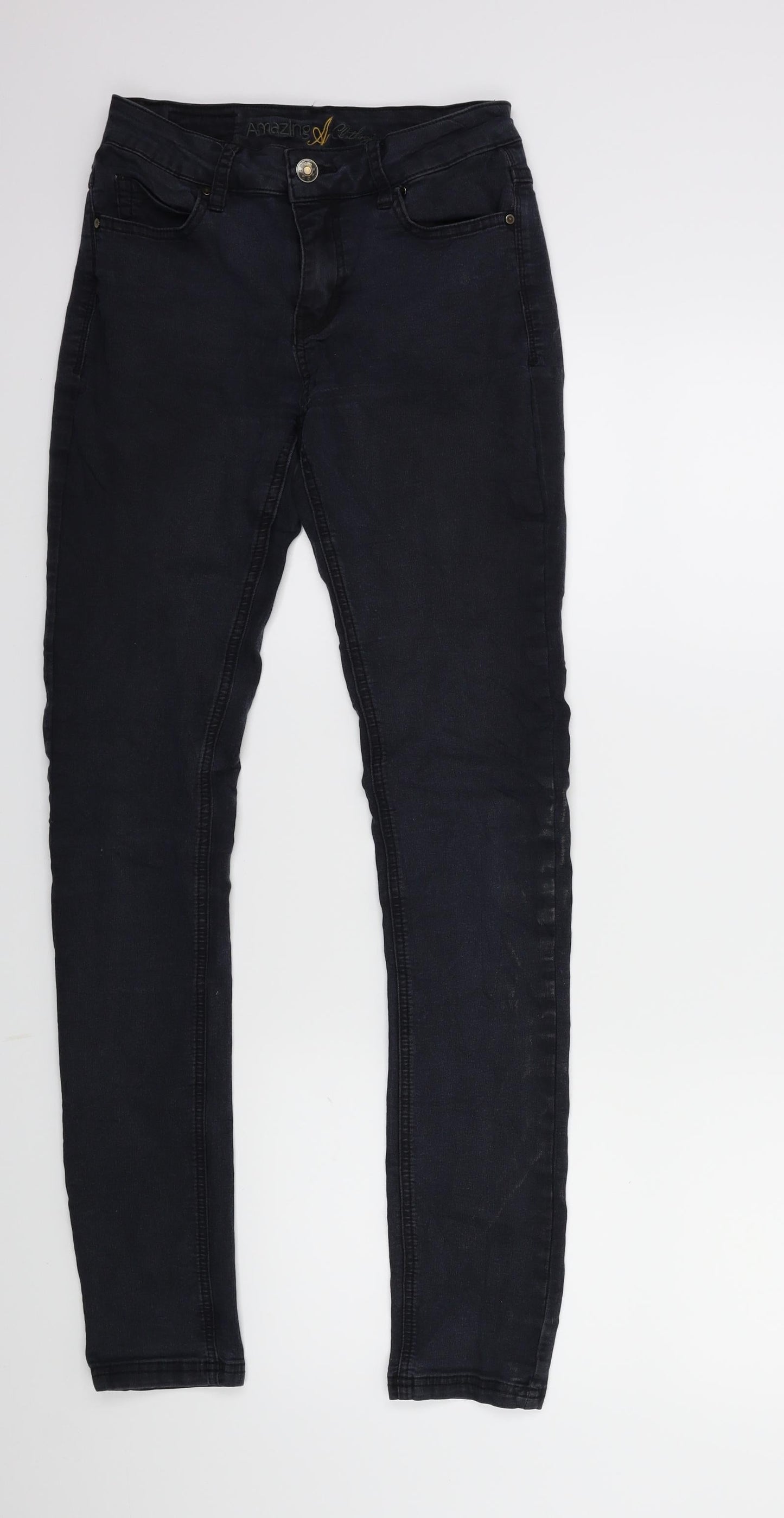 amazing a clothing Womens Blue  Denim  Jeans Size 23 in L28 in