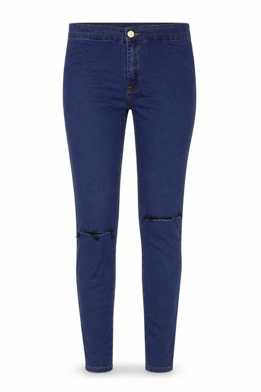 Womens UK Size 28 in ASOS Regular Fit Skinny Blue Jeans