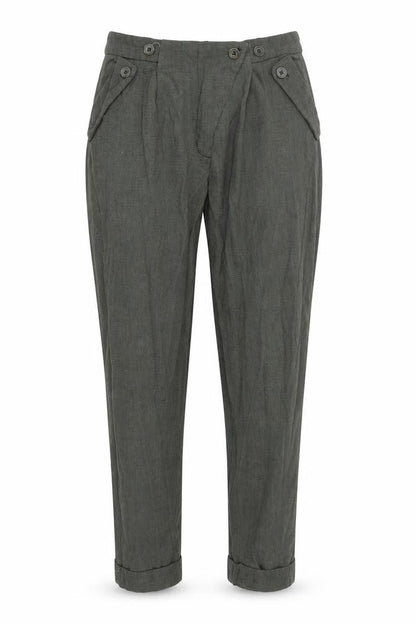 Womens UK Size 8 New Look Regular Fit  Green Trousers
