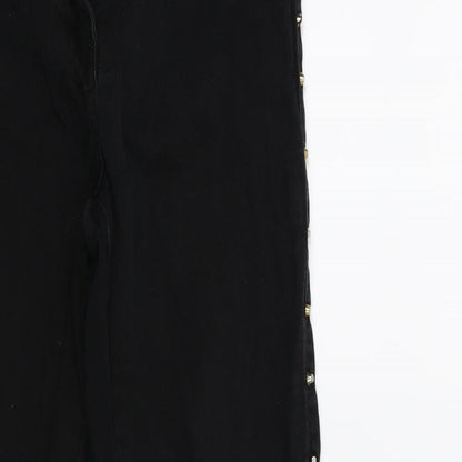 Womens UK Size 8 yesyes Regular Fit Skinny Black Jeans