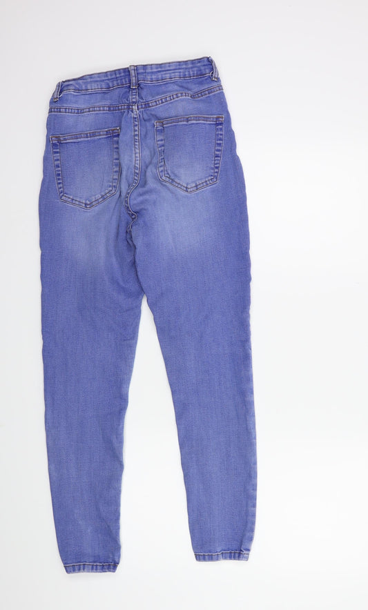Denim & Co. Womens Blue  Denim Skinny Jeans Size 12 L27 in