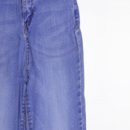 Denim & Co. Womens Blue  Denim Skinny Jeans Size 12 L27 in