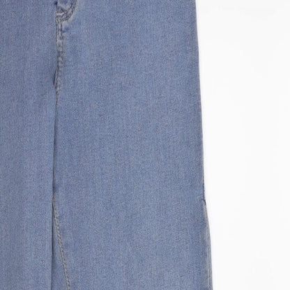 Topshop Womens Blue  Denim Skinny Jeans Size 28 in L32 in