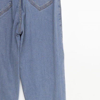 Topshop Womens Blue  Denim Skinny Jeans Size 28 in L32 in