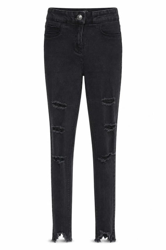 Womens UK Size 8 Matalan Regular Fit Skinny Black Jeans
