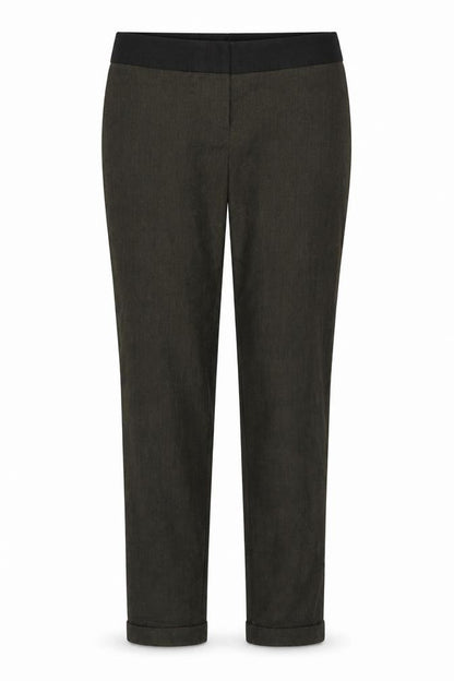 Womens UK Size 8 NEXT Regular Fit  Green Trousers