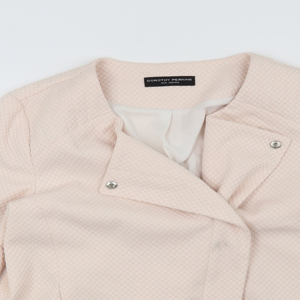 Womens UK Size 14 Dorothy Perkins Pink Jacket
