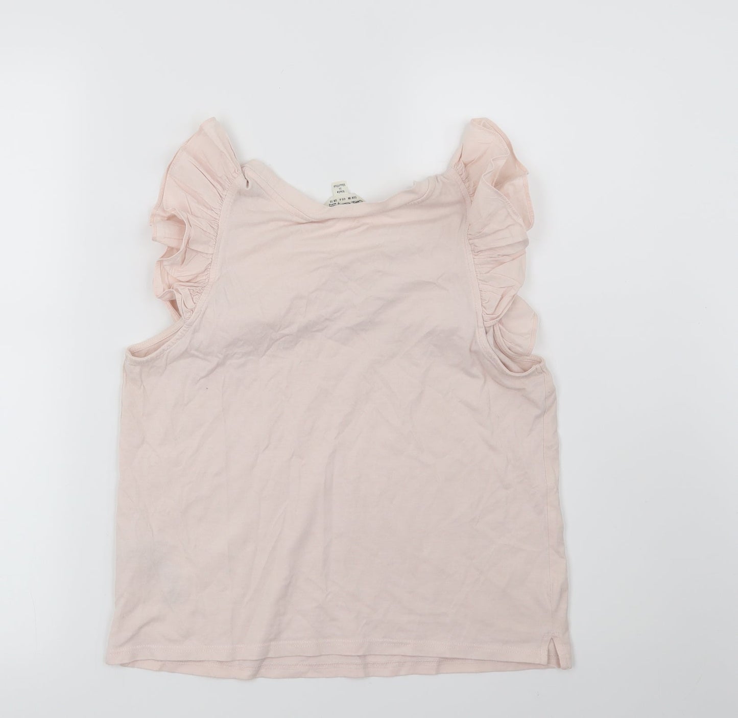 Miss Selfridge Womens Pink   Basic T-Shirt Size 10