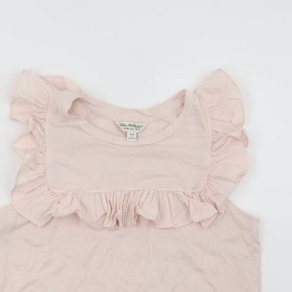 Miss Selfridge Womens Pink   Basic T-Shirt Size 10