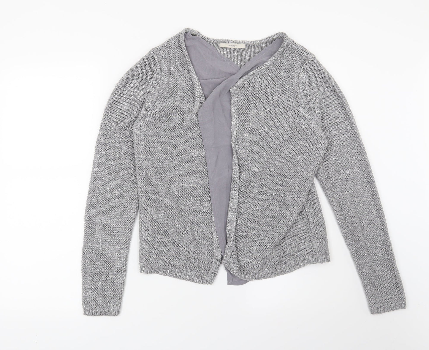 George Womens Grey   Cardigan Jumper Size 8