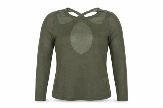 River Island Womens Green   Pullover Jumper Size 6
