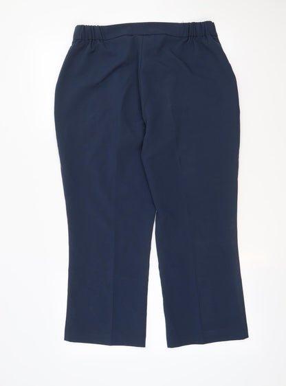 Damart Womens Blue   Trousers  Size 18 L25 in