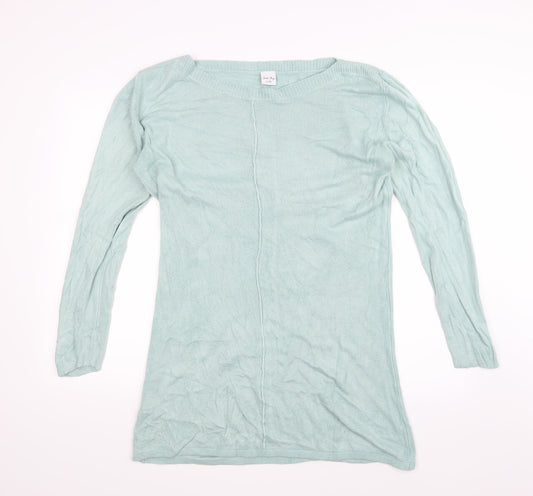 Stock shop Womens Green   Tunic Jumper Size L  - Size L/XL