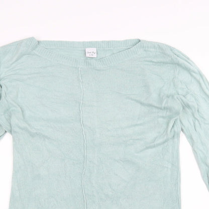 Stock shop Womens Green   Tunic Jumper Size L  - Size L/XL