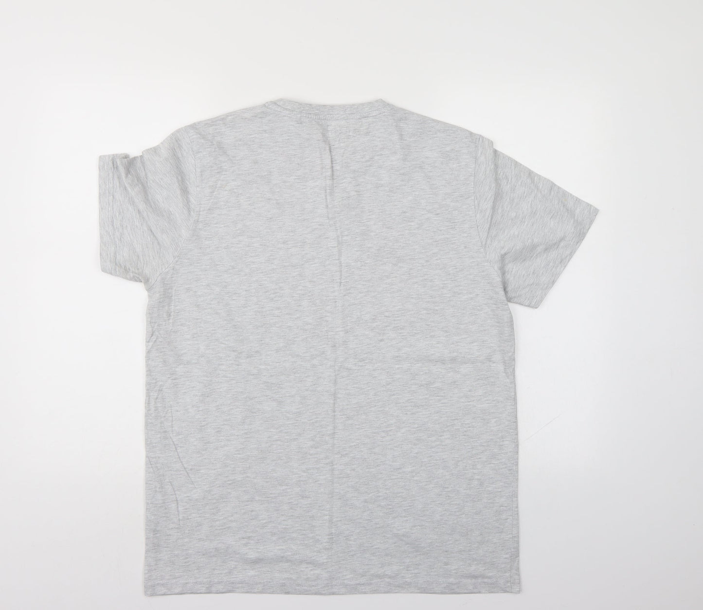 Atlantic Bay Mens Grey    T-Shirt Size M