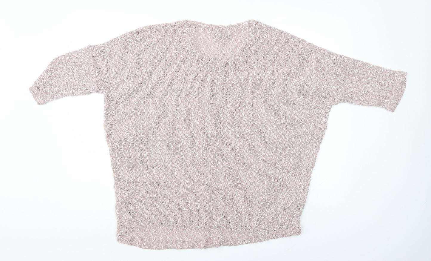 Womens UK Size 16 New Look Pink Basic Blouse