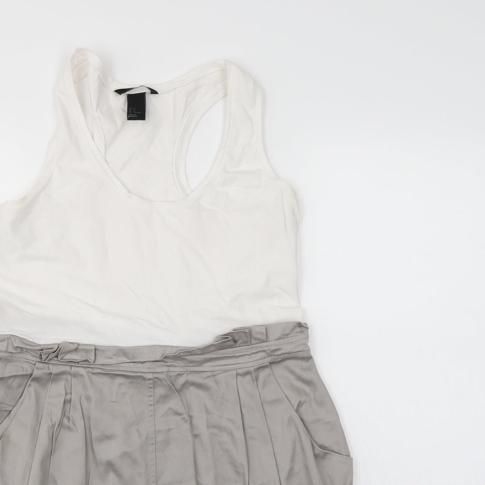 H&M Womens Multicoloured   Tank Dress  Size M