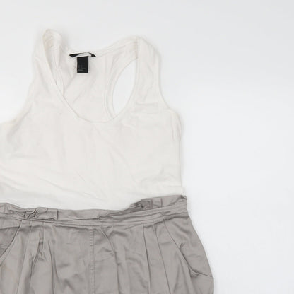 H&M Womens Multicoloured   Tank Dress  Size M