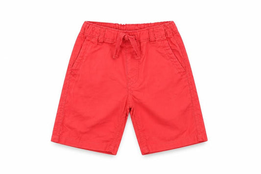 H&M Boys Red   Bermuda Shorts Size 5-6 Years - Elastic Waist