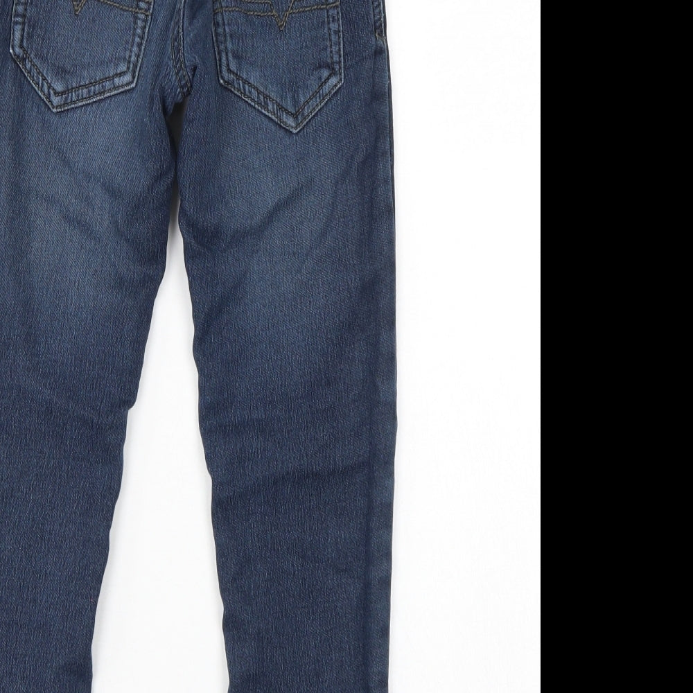 George Girls Blue  Denim Skinny Jeans Size 6-7 Years