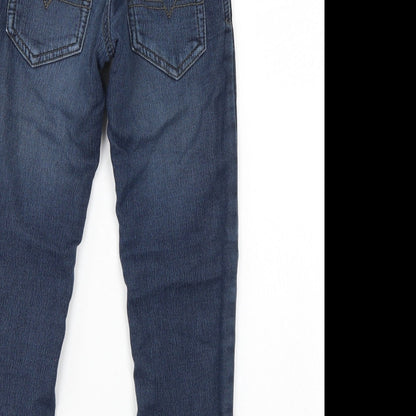 George Girls Blue  Denim Skinny Jeans Size 6-7 Years