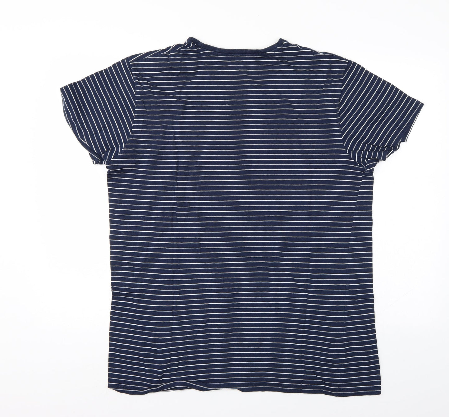 Mens UK Size XL Cedar Wood State Blue  T-Shirt