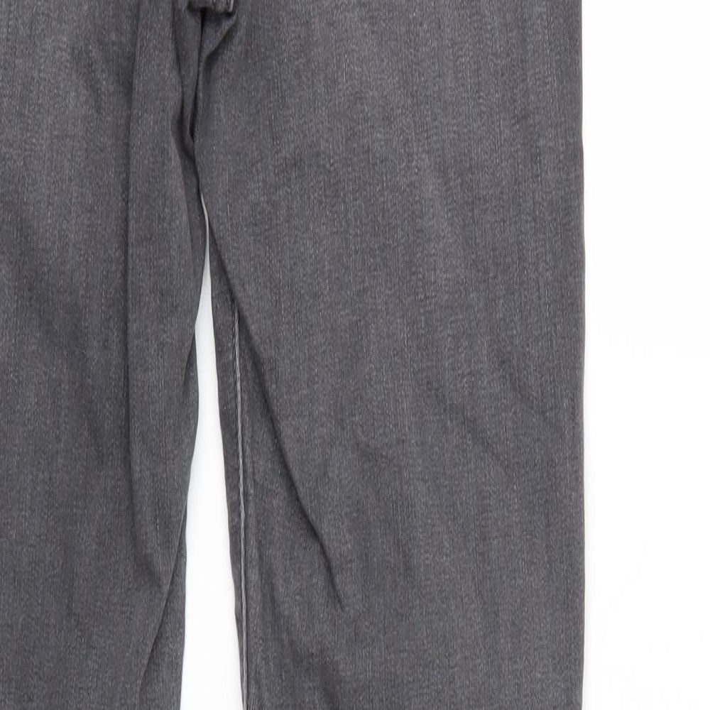 F&F Womens Grey   Tapered Jeans Size 8 L28 in