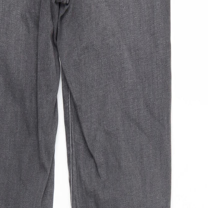 F&F Womens Grey   Tapered Jeans Size 8 L28 in