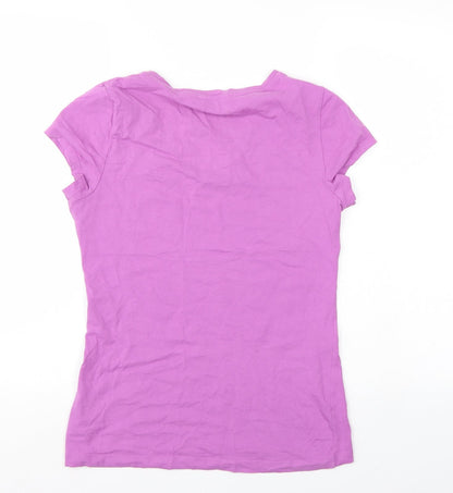 F&F Womens Purple   Basic T-Shirt Size 12