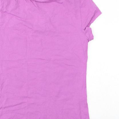 F&F Womens Purple   Basic T-Shirt Size 12