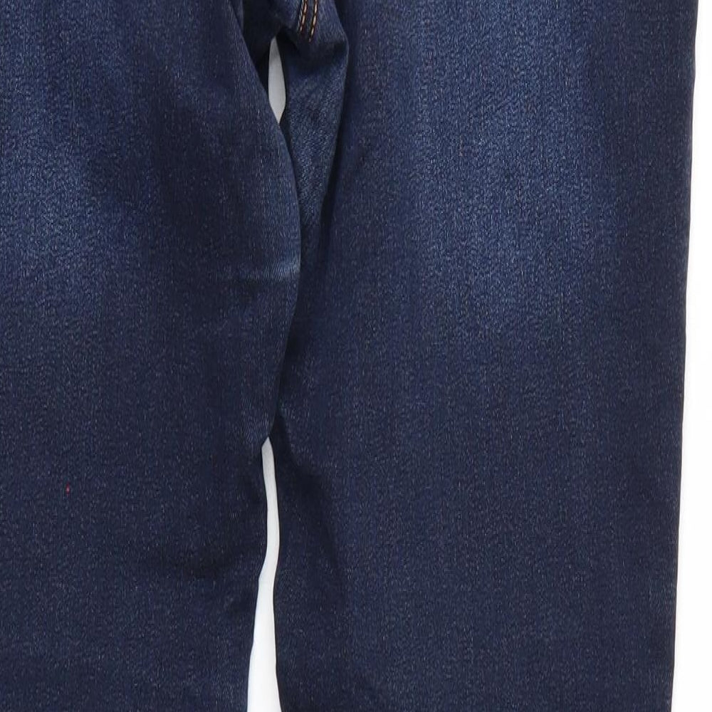 F&F Womens Blue  Denim Skinny Jeans Size 14 L27 in