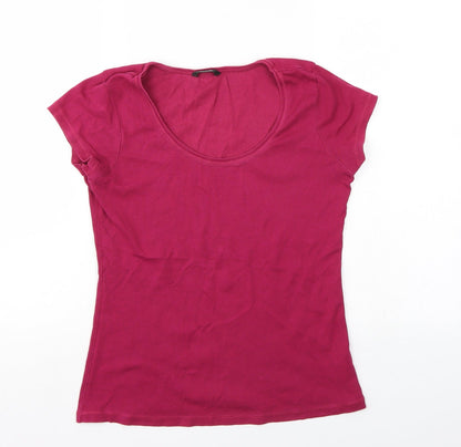 George Womens Purple   Basic T-Shirt Size 12