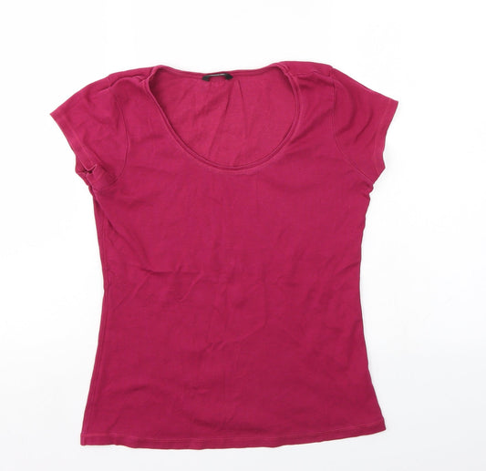 George Womens Purple   Basic T-Shirt Size 12