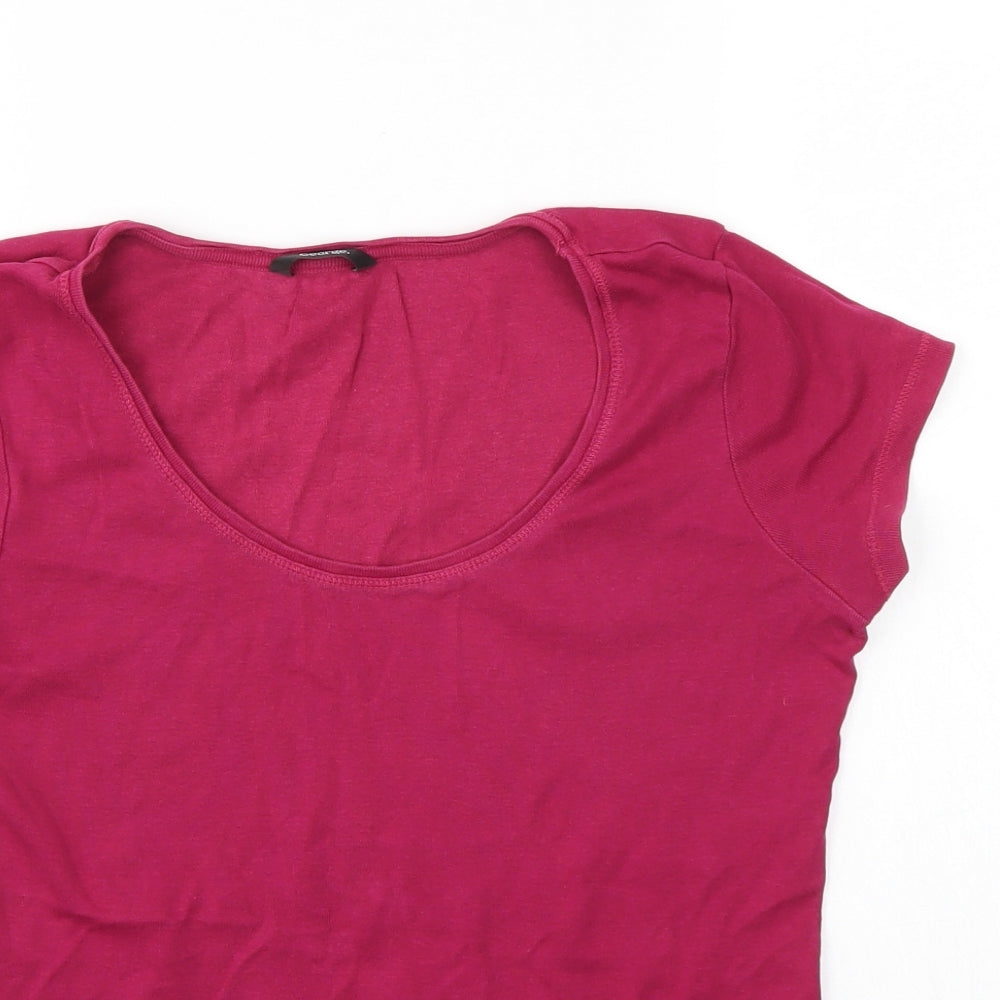 George Womens Purple   Basic T-Shirt Size 12