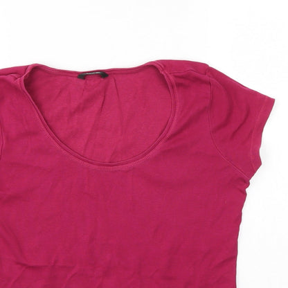George Womens Purple   Basic T-Shirt Size 12