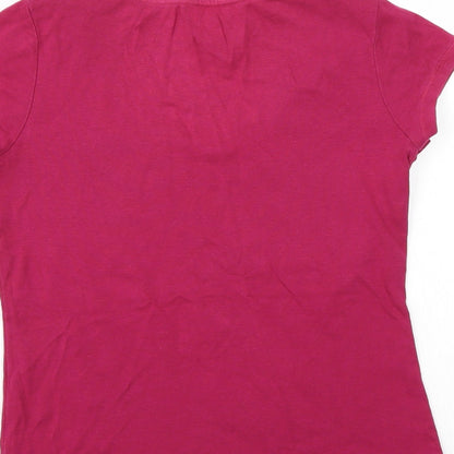 George Womens Purple   Basic T-Shirt Size 12
