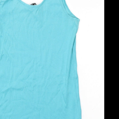 F&F Womens Blue   Basic Tank Size 8