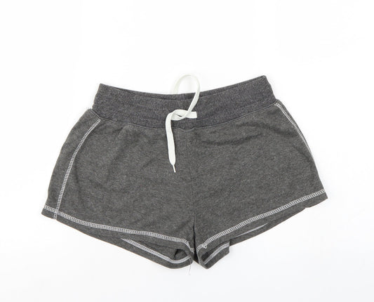 Atmosphere Womens Grey   Sweat Shorts Size 10