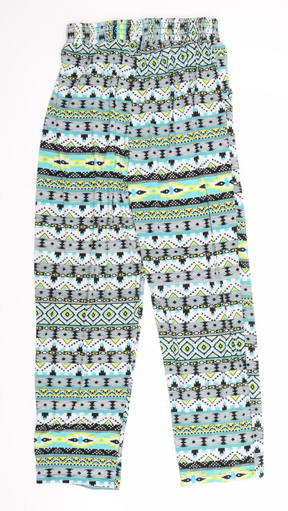 Womens UK Size XL Preworn Regular Fit  Blue Trousers