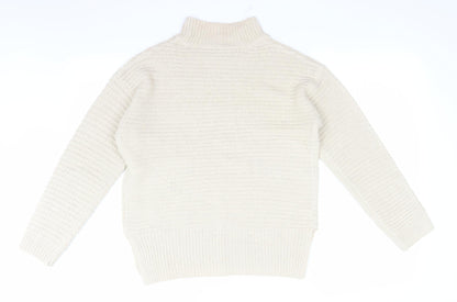 Select Womens Ivory  Knit Pullover Jumper Size 10