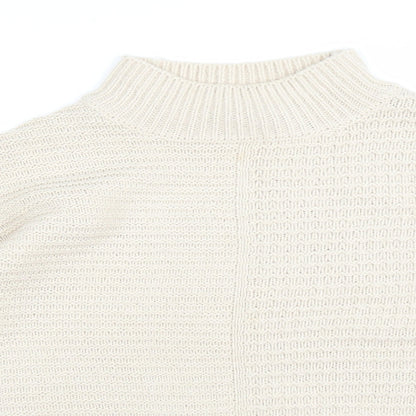 Select Womens Ivory  Knit Pullover Jumper Size 10