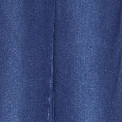 Nutmeg Womens Blue  Denim Flared Jeans Size 14 L28.5 in