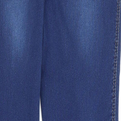 Nutmeg Womens Blue  Denim Flared Jeans Size 14 L28.5 in